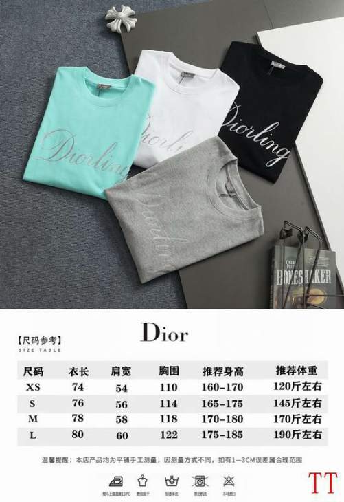 Dior T Shirts Short _SKUDiorXS-L20tr5415547